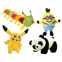 Deals India Plush Animal Soft Toy Set of 4 Multicolor - Height 30 cm-4