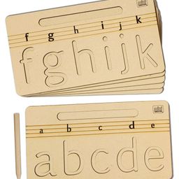 MiniLeaves Alphabet Tracing Board Small Letters with Dummy Pen-16
