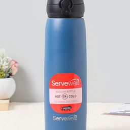 Servewell Pride SS Vacuum Bottle Imperial Blue - 525 ml-image-24