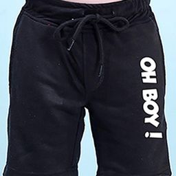 NUSYL Oh Boy Printed Shorts - Black-image-15