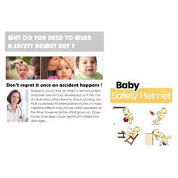 Numum Baby Head Protector Helmet - Adjustable Size for Baby to Learn Walk Or Run Fabric Helmet - Infant Anti Fall and Collision -( Pink Star helmet) ( color and design may vary) image 4