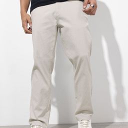 The Roadster Lifestyle Co. Men Relaxed Fit Joggers Trousers-image-120