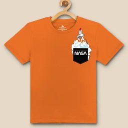 Kidsville Orange Solid T-Shirt-image-30