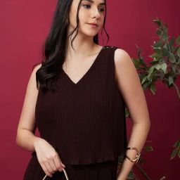 Globus Dark Brown Maxi Jumpsuit-picture-26