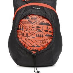 Gear Unisex Black & Orange Foldable Backpack-17