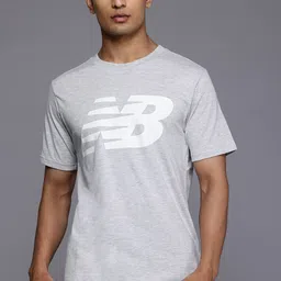New Balance Men Brand Logo Printed T-shirt-image-67
