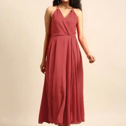 DODO & MOA Red Maxi Dress-picture-10