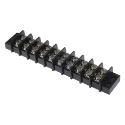 MULTICOMP PRO Barrier Panel Mount Terminal Blocks TERMINAL BLOCK, BARRIER, 10 POSITION, 22-12AWG, MC24305-2