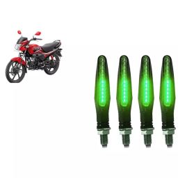 Cartronics Pen Type Green LED Indicator  for Hero Passion Pro(Pack of 4 Pcs)-22