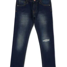Pepe Jeans Kids Blue Distressed Jeans-image-76