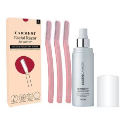 Carmesi Facial Razor + Faces Canada Makeup Fier Combo-picture-32