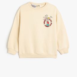 Koton Girls Round Neck Long Sleeves Sweatshirt-image-31