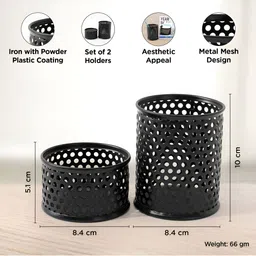 UMAI Black Set of 2 Regular Multi-Utility Organisers image 5
