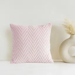 HOMEMONDE Pink Geometric Square Cushion Covers-image-78