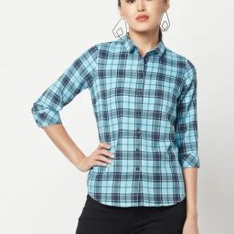 Crimsoune Club Blue Check Shirt-picture-41