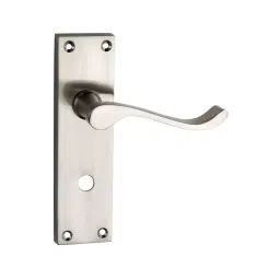 Screw Tight Brass Satin Nickel Finish Lever Lock Handle Z110202SN-image-93