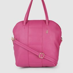 Baggit Pink Solid Handheld Bag-58