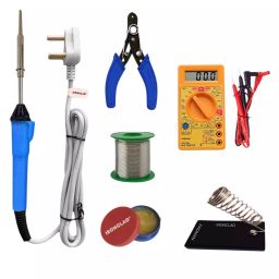 Ironclad PRO 6 In 1 Mobile Soldering Iron Master Kit 25 W Corded Flat Copper, Iron & Nickle Tip-14
