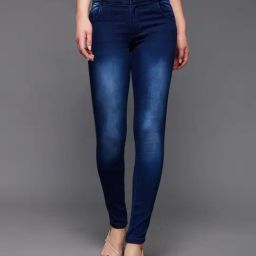 Miss Chase Navy High Rise Jeans-image-20