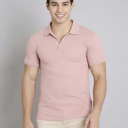 HJ HASASI Men Polo Collar Regular Fit T-shirt-picture-42