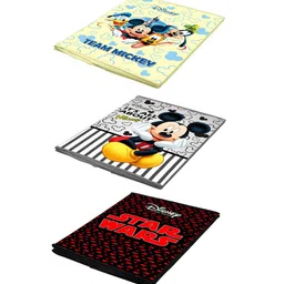 Kuber Industries Set Of 3 Disney Print Foldable Storage Cubes With Handle image 2
