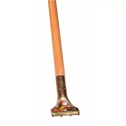 TOUGH GUY Squeegee Handle Bolt On Not Threaded Thread Steel, 12L019-26