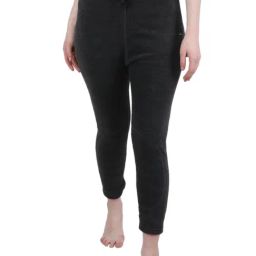 Monte Carlo Grey Textured Thermal Pants-picture-7