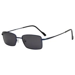 Ted Smith Black Polarized Rectangular Unisex Sunglasses-18