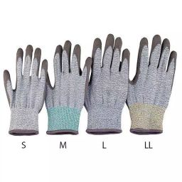 AS ONE Aztool PU and PE Cut Resistant Gloves Assorted Color, LL Size, 4-3163-01 (Pack of 1 Pair)-9