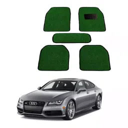 Auto Pearl HD5M16 PVC and Plastic Standard Mat for Audi S7 2005-2015 (Green)-image-38
