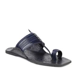 Privo by Inc.5 Men's Blue Toe Ring Sandals-image-27