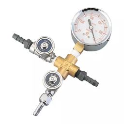 AS ONE Needle Valve Unit for Vacuum Adjustment Brass, PSR-01-45