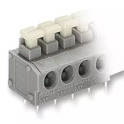 Wago TERMINAL BLOCK, WIRE TO BRD, 4POS, 14AWG, 235-404/331-000.-image-98