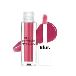 BLUR INDIA Set Of 2 Dude Dont Touch Lip Gloss - 2.5 ml Each - Bubblegum Pink & Mauve image 2
