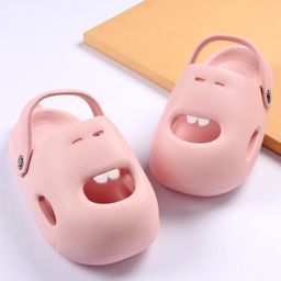 Oh! Pair Clogs Back Strap Closure - Pink-image-92