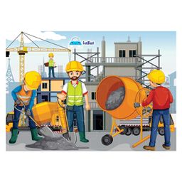 FunBlast Building Construction Jigsaw Puzzle for Kids  Set of 1- 24 Pcs Puzzle-15