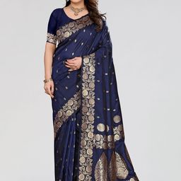 Moda Rapido Ethnic Motifs Zari Art Silk Heavy Work Banarasi Saree-picture-20