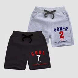 Minicult Boys Pack Of 2 Printed Shorts-50
