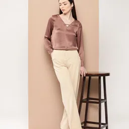 her by invictus Keyhole Neck Top-37