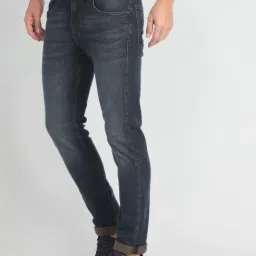 U.S. Polo Assn. Denim Co. Blue Cotton Skinny Fit Jeans-picture-0