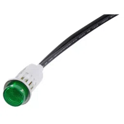 VCC LAMP, INDICATOR, NEON, GREEN, 125V, 1052C5.-picture-3