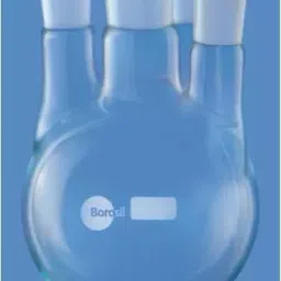 Borosil Round Bottom Interchangeable Joint Flasks Cap.3000 ml 4386A31 image 1