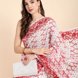 SLAGHA Woven Design Jamdani Saree-image-11
