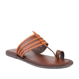Privo by Inc.5 Men's Brown Toe Ring Sandals-image-37