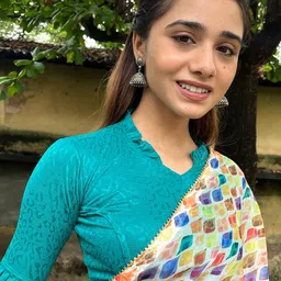 Bindigasm's Advi Self-Design Saree Blouse-picture-11