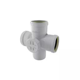 Finolex 152.4 mm (6 Inch) SWR Ringfit Cross Tee with Door, 7553-picture-17