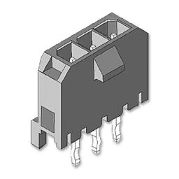MOLEX Pin Headers CONNECTOR, HEADER, 6POS, 1ROW, 3MM 43650-0615 (Pack of 5)-15