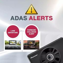 Pioneer Car Dash Camera 2 MP 1080p HD with 139° Wide Angle and Support microSD Card, up to 512GB, VREC-H320SC image 3