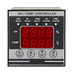 Micron Rh Cum Temperature Controller 4+ 4 Digit Display +5 V DC, 20 mA Sensor Supply for Industrial Use-image-41