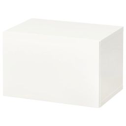 ikea bestå Wall-mounted cabinet combination, white/Lappviken white, 60x42x38 cm-picture-46
